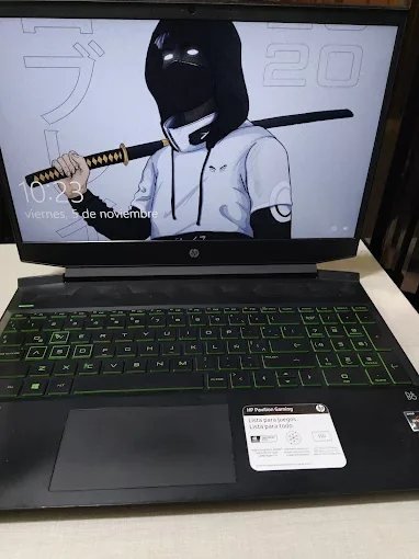Laptop HP Pavilion después de servicio técnico
